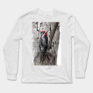 Yellow-bellied Sapsucker Long Sleeve T-Shirt